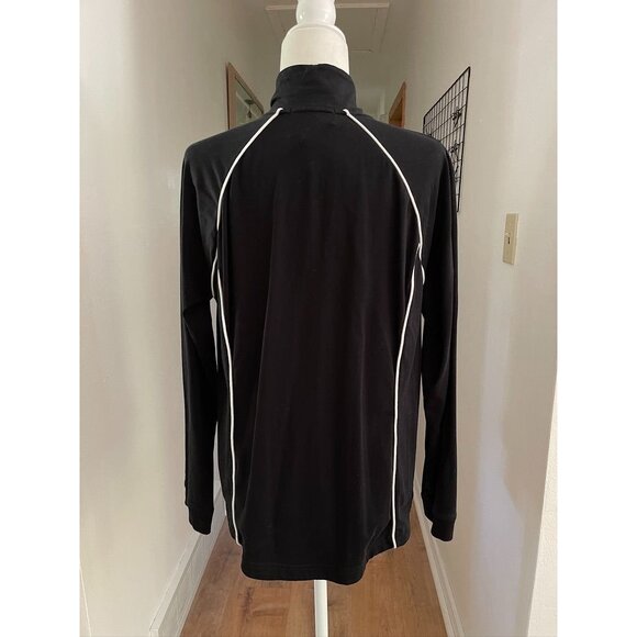 EUC Lauren Ralph Lauren Active Black Zip-Up Jacket - Picture 3 of 4